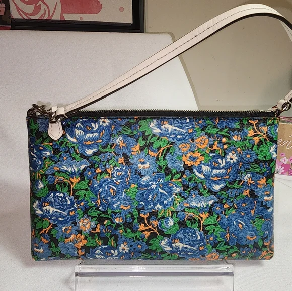 Coach Blue Floral Women's Bag Set - Picture 4 of 8